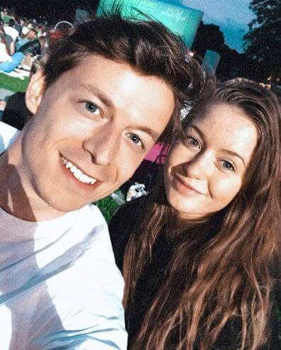 Marnickur with his girlfriend, Shelsey Jeanne Lowiessen.